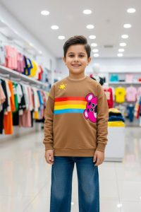 خرید بلوز پسرانه آبی